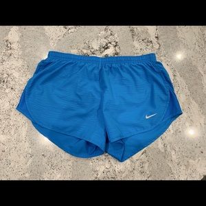 Nike Blue running track shorts